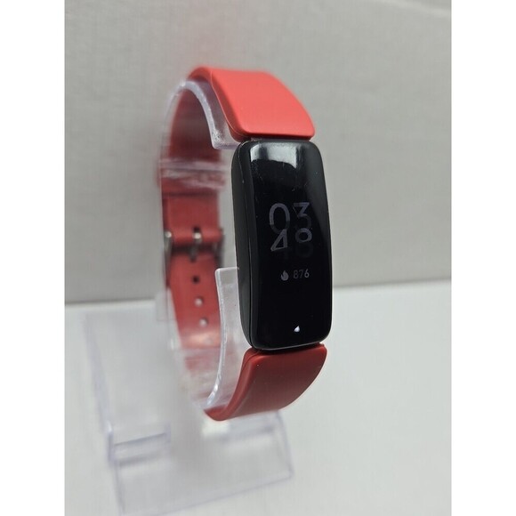 Fitbit Inspire 2 Fitness Tracker Black Heart Rate Monitor Tested W/ Charger